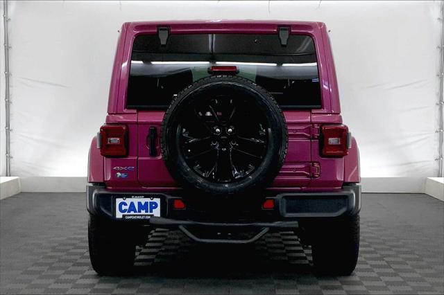 used 2021 Jeep Wrangler Unlimited 4xe car, priced at $33,195