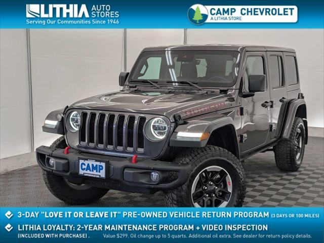 used 2020 Jeep Wrangler Unlimited car, priced at $39,995