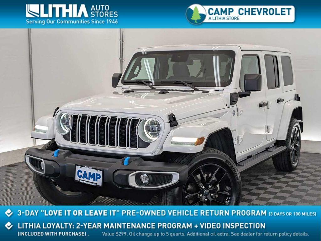 used 2024 Jeep Wrangler 4xe car, priced at $38,995