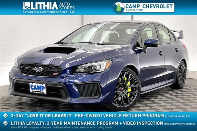 used 2018 Subaru WRX STI car, priced at $34,995