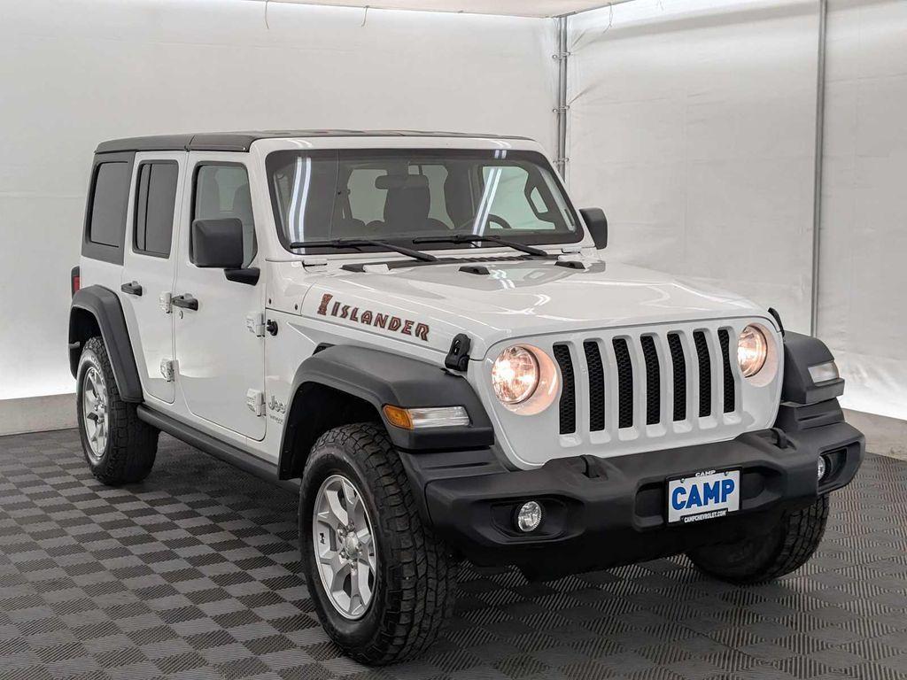 used 2021 Jeep Wrangler car, priced at $28,495