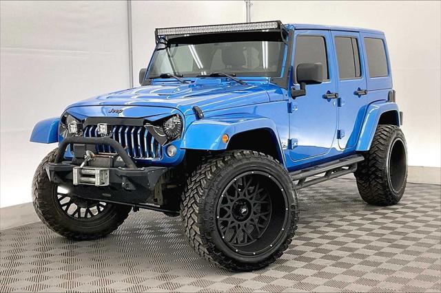 used 2014 Jeep Wrangler Unlimited car, priced at $20,995