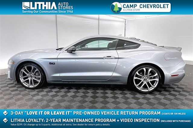 used 2022 Ford Mustang car, priced at $38,995