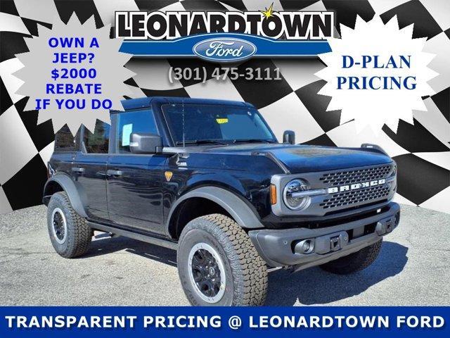 new 2025 Ford Bronco car, priced at $60,155