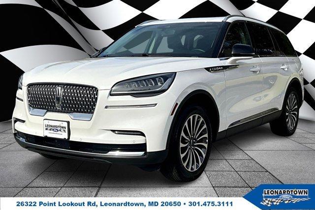 used 2022 Lincoln Aviator car, priced at $37,584