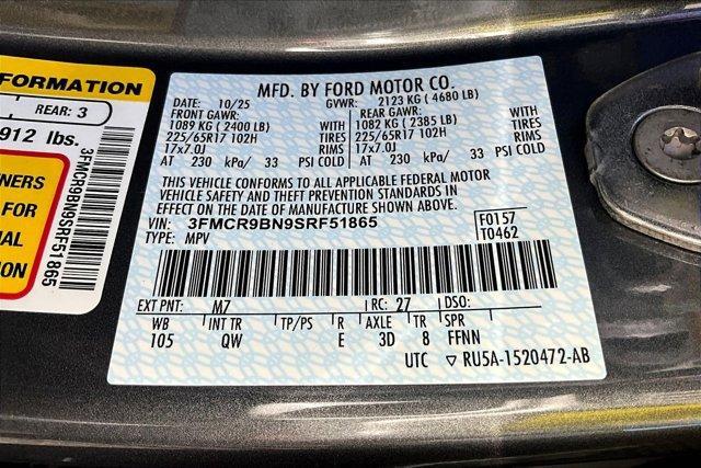 new 2025 Ford Bronco Sport car, priced at $29,105