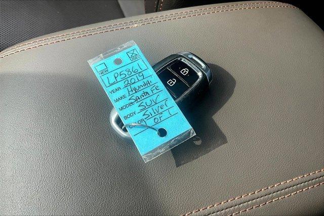 used 2019 Hyundai Santa Fe car, priced at $18,826