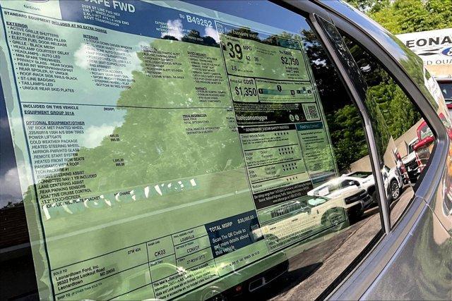 new 2025 Ford Escape car, priced at $32,198