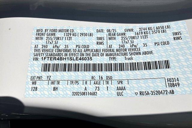 new 2025 Ford Ranger car, priced at $30,995