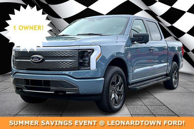 used 2023 Ford F-150 Lightning car, priced at $44,995