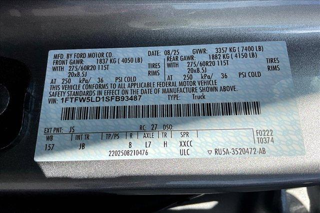 new 2025 Ford F-150 car, priced at $69,669