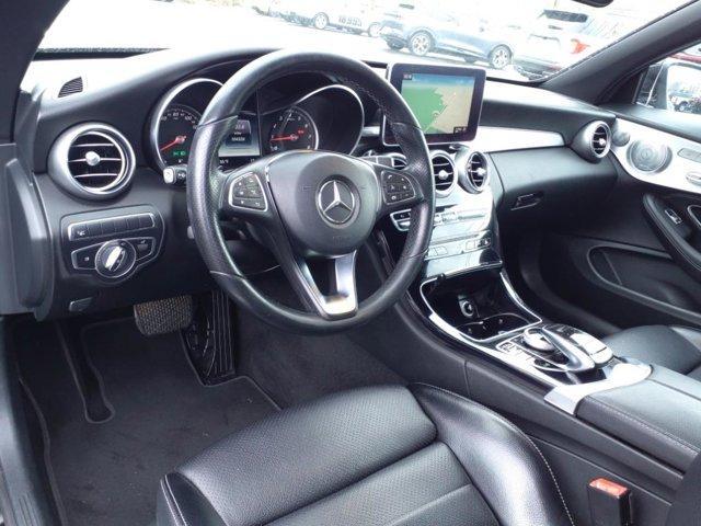 used 2017 Mercedes-Benz C-Class car, priced at $18,500