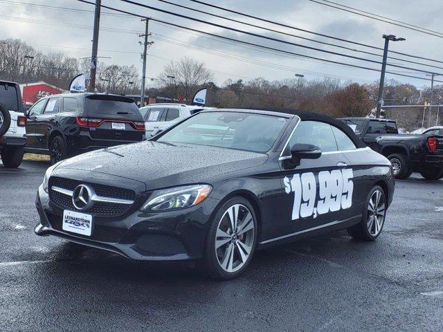 used 2017 Mercedes-Benz C-Class car, priced at $18,500