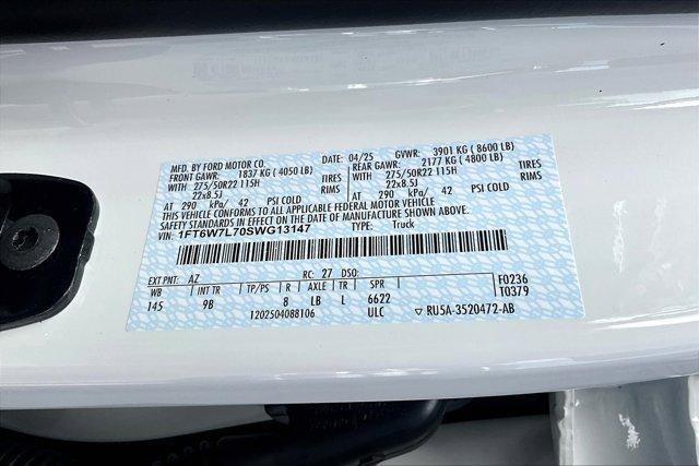 new 2025 Ford F-150 Lightning car, priced at $77,159