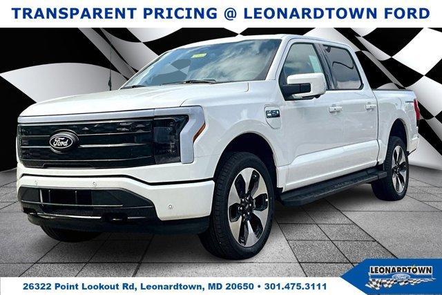 new 2025 Ford F-150 Lightning car, priced at $77,159