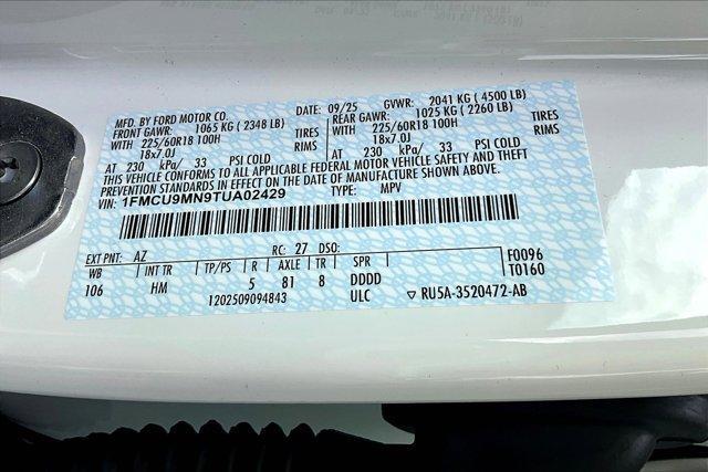 new 2026 Ford Escape car, priced at $33,450