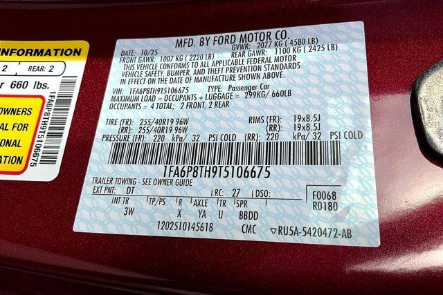 new 2026 Ford Mustang car, priced at $38,405