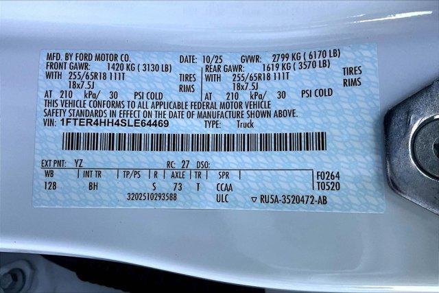 new 2025 Ford Ranger car, priced at $45,075