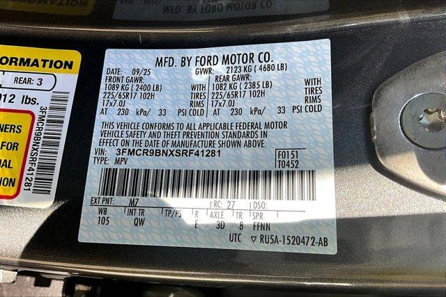 new 2025 Ford Bronco Sport car, priced at $30,890