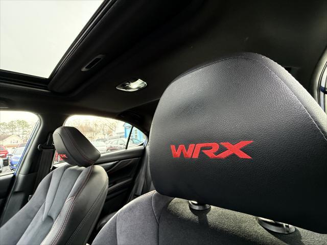 used 2022 Subaru WRX car, priced at $27,900