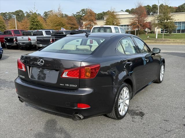 used 2009 Lexus IS 250 car, priced at $12,900