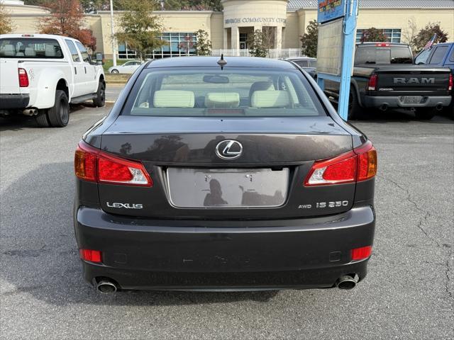 used 2009 Lexus IS 250 car, priced at $12,900