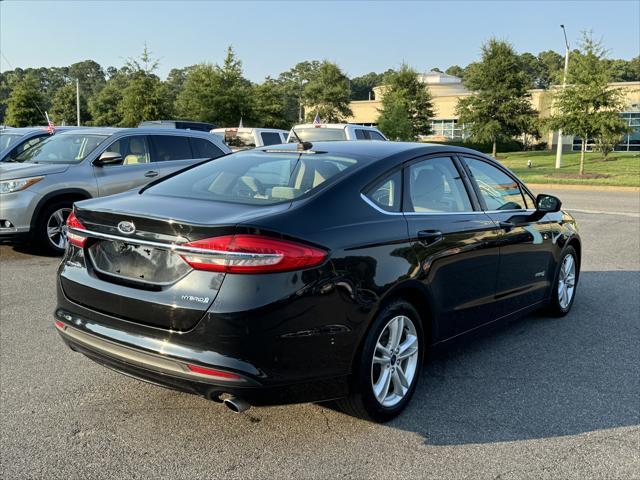 used 2018 Ford Fusion Hybrid car, priced at $11,300