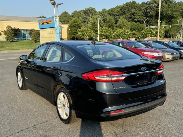 used 2018 Ford Fusion Hybrid car, priced at $11,300