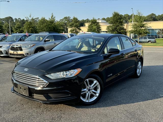 used 2018 Ford Fusion Hybrid car, priced at $11,300