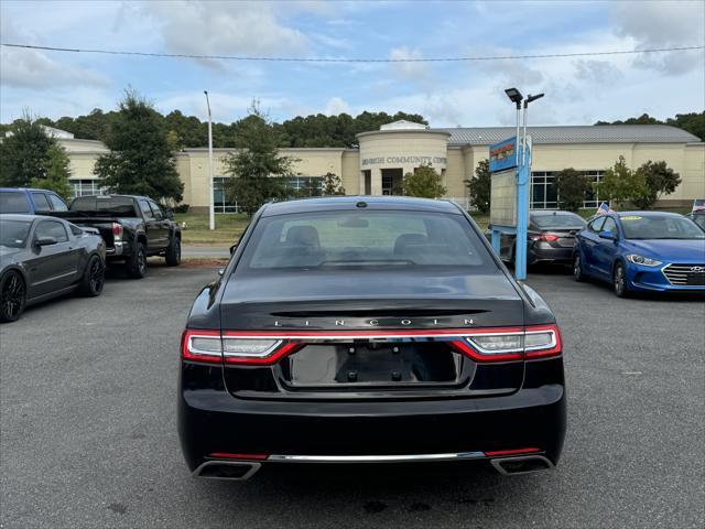 used 2017 Lincoln Continental car, priced at $9,900