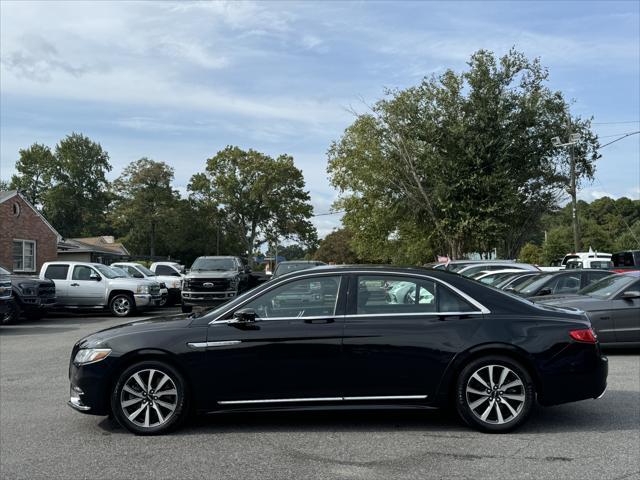 used 2017 Lincoln Continental car, priced at $9,900