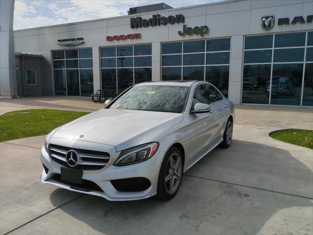 used 2018 Mercedes-Benz C-Class car, priced at $21,988