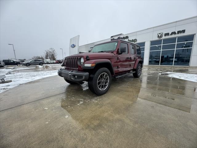 used 2021 Jeep Wrangler Unlimited car, priced at $31,474