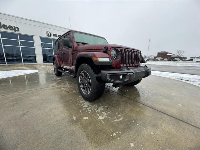 used 2021 Jeep Wrangler Unlimited car, priced at $31,474