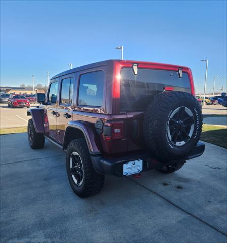 used 2021 Jeep Wrangler Unlimited car, priced at $36,927