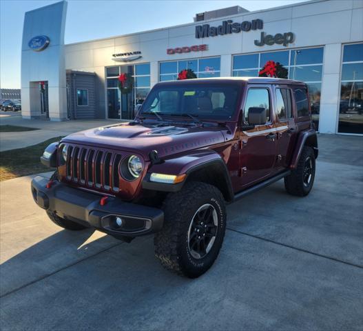 used 2021 Jeep Wrangler Unlimited car, priced at $36,927