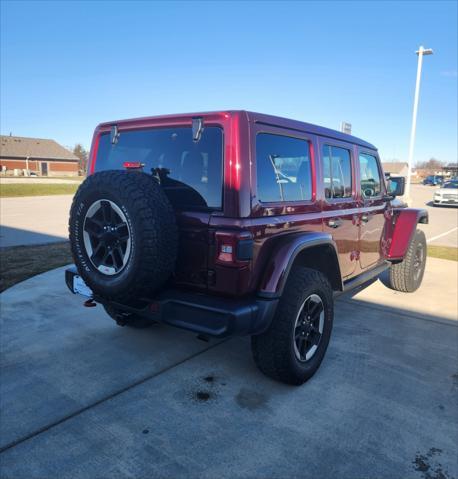 used 2021 Jeep Wrangler Unlimited car, priced at $36,927