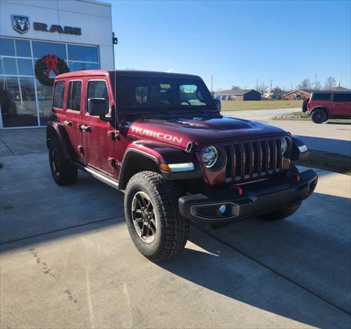 used 2021 Jeep Wrangler Unlimited car, priced at $36,927