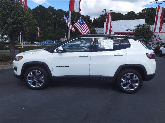 used 2021 Jeep Compass car, priced at $25,860