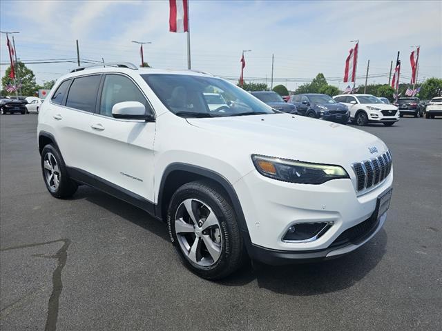 used 2021 Jeep Cherokee car, priced at $29,980