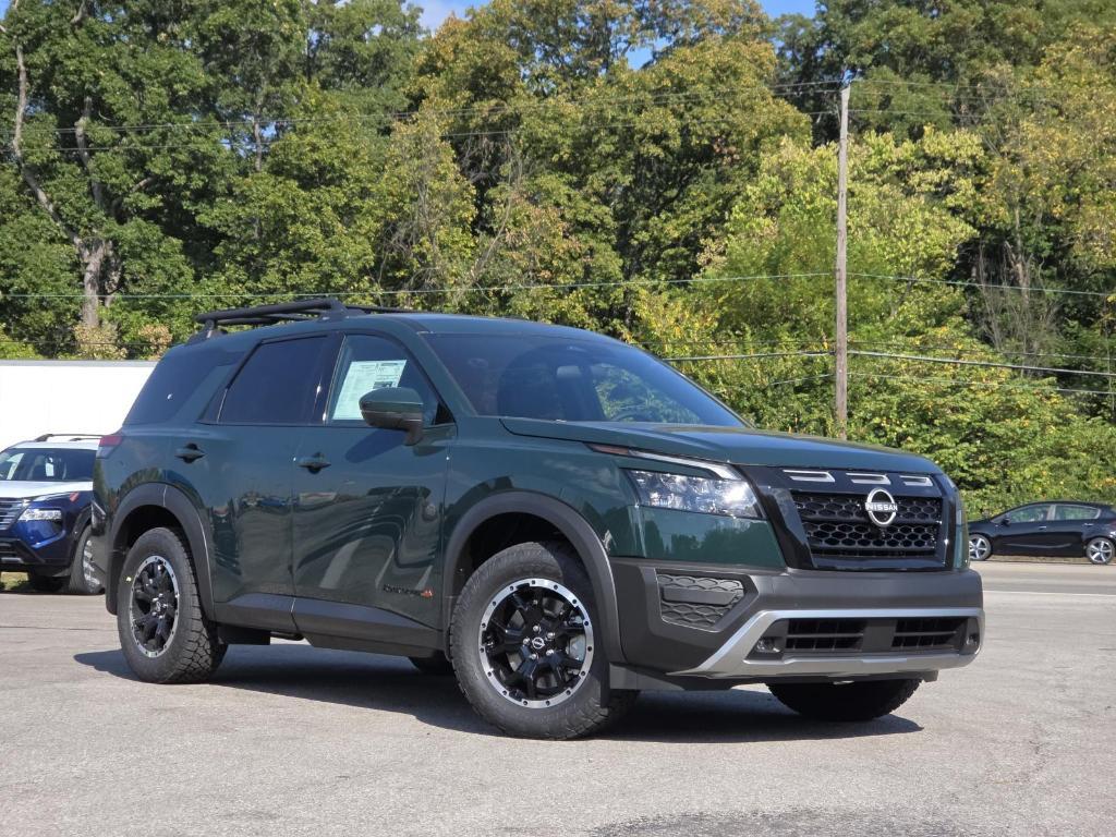 new 2025 Nissan Pathfinder car, priced at $38,187