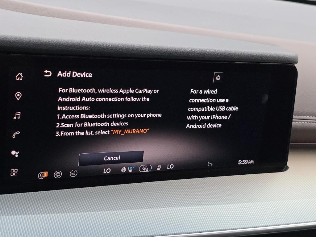 new 2025 Nissan Murano car, priced at $48,763