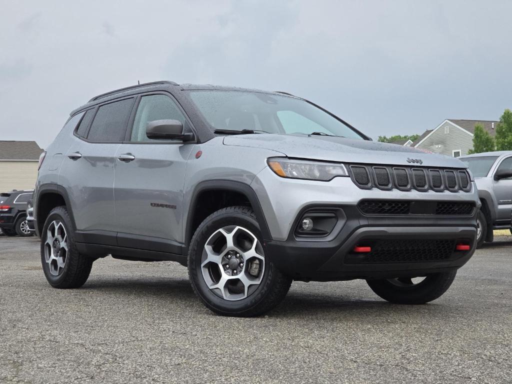 used 2022 Jeep Compass car, priced at $22,600