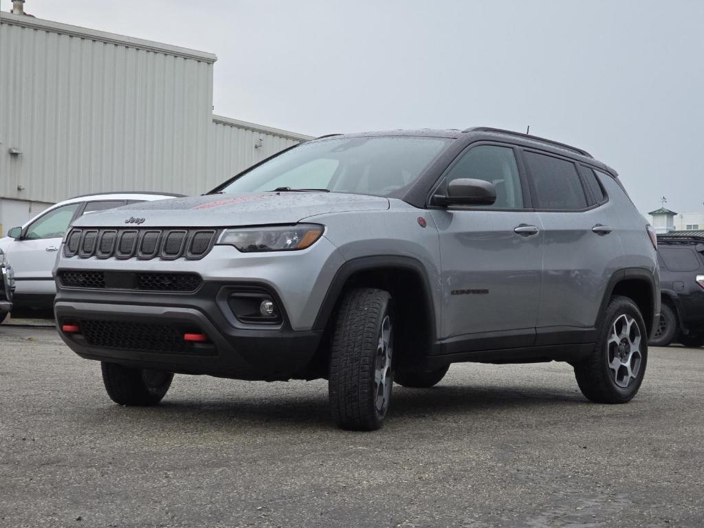 used 2022 Jeep Compass car, priced at $22,600