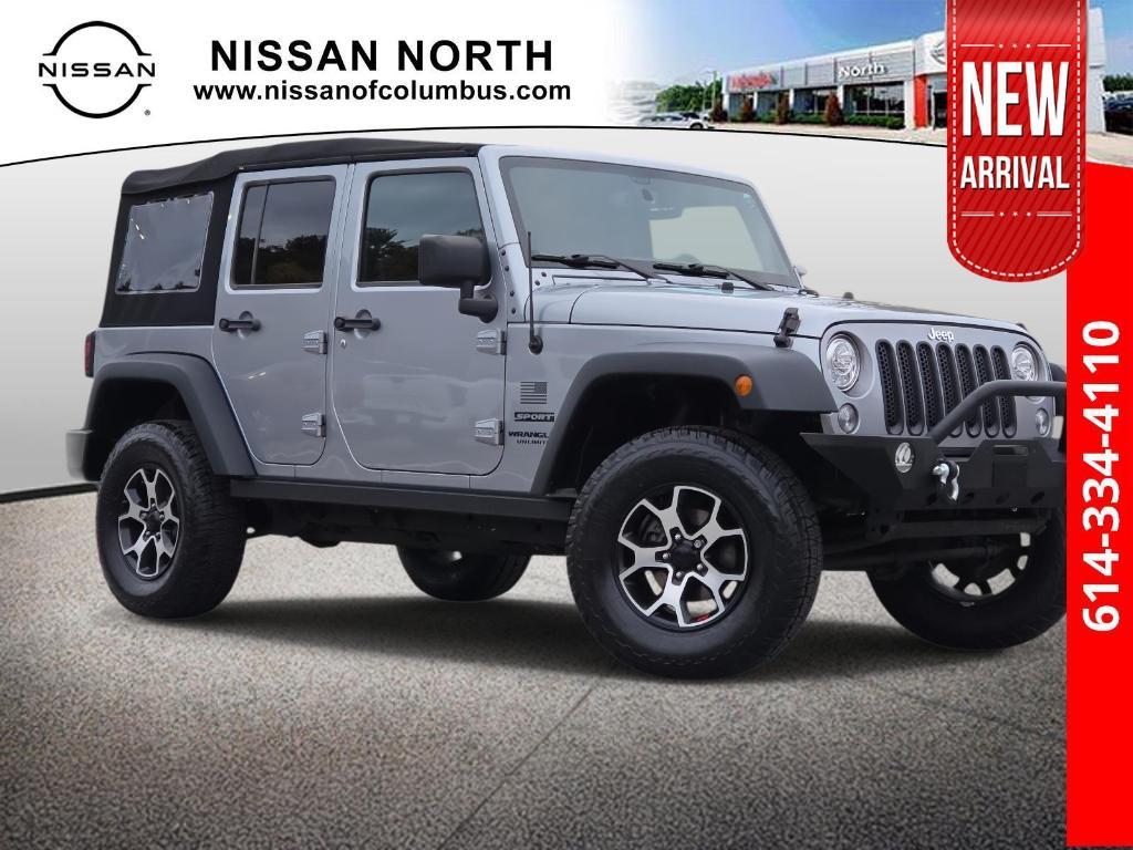 used 2017 Jeep Wrangler Unlimited car, priced at $20,500