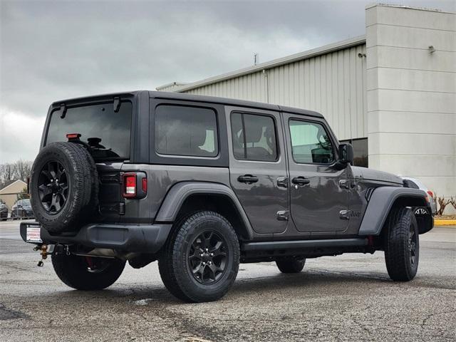 used 2021 Jeep Wrangler Unlimited car, priced at $27,480