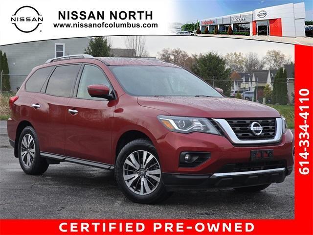 used 2017 Nissan Pathfinder car, priced at $16,400