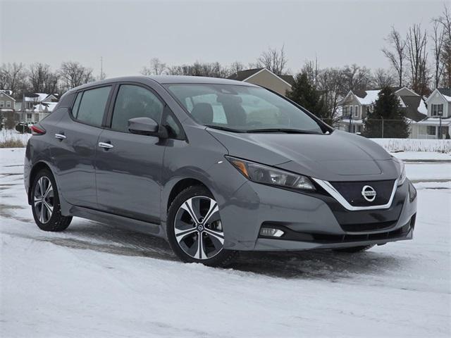 used 2021 Nissan Leaf car, priced at $14,600