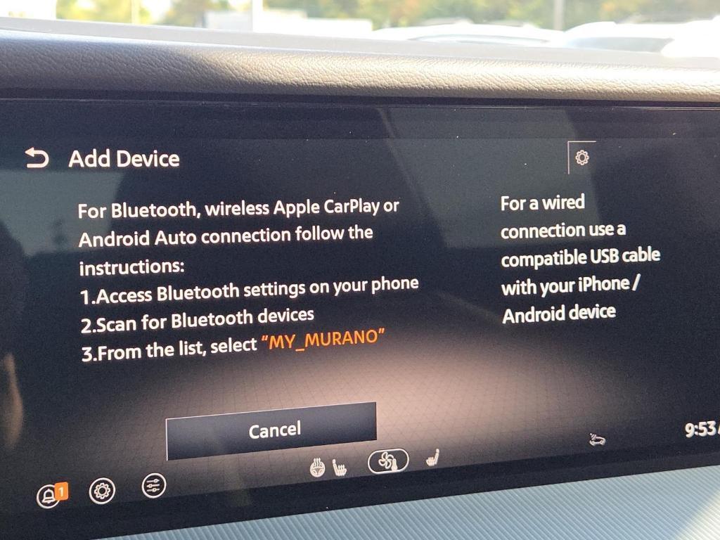 new 2025 Nissan Murano car, priced at $42,139