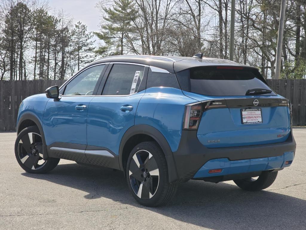 new 2025 Nissan Kicks car, priced at $29,445